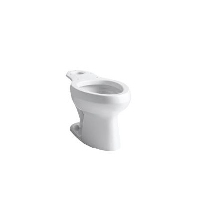 Kohler 4303-0 Wellworth Pressure Lite Toilet Bowl Less Seat 1