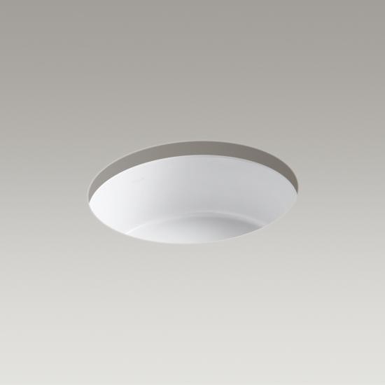 Kohler 2883-0 Verticyl Round Under-Mount Bathroom Sink 3