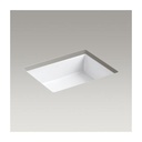 Kohler 2882-0 Verticyl Rectangle Under-Mount Bathroom Sink 1