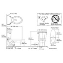 Kohler 3978-0 Wellworth Two-Piece Elongated 1.6 Gpf Toilet With Class Five Flush Technology And Left-Hand Trip Lever 2