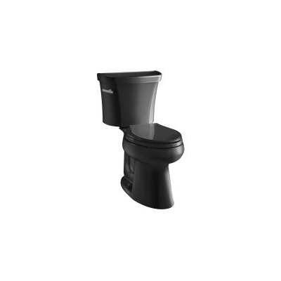 Kohler 3979-7 Highline Comfort Height Two-Piece Elongated 1.6 Gpf Toilet With Class Five Flush Technology And Left-Hand Trip Lever 1