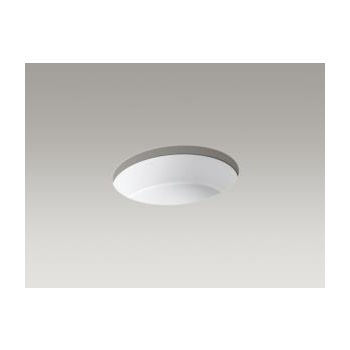 Kohler 2881-0 Verticyl Oval Under-Mount Bathroom Sink 1