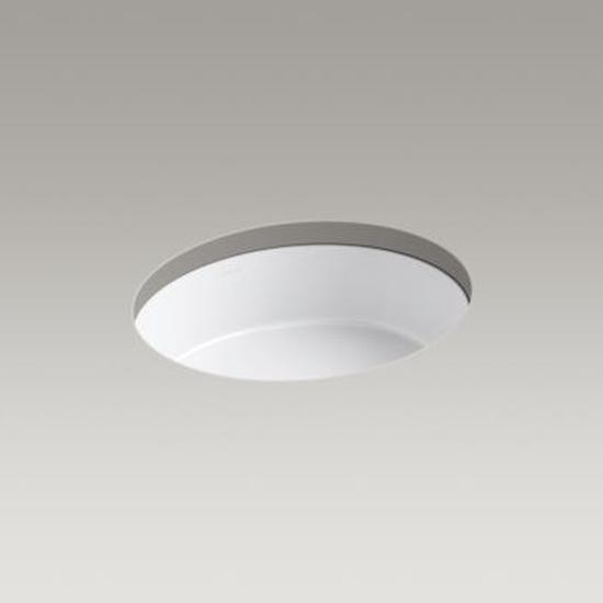 Kohler 2881-0 Verticyl Oval Under-Mount Bathroom Sink 3