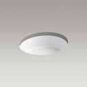 Kohler 2881-0 Verticyl Oval Under-Mount Bathroom Sink 3