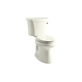 Kohler 3949-UR-96 Highline Comfort Height Two-Piece Elongated 1.28 Gpf Toilet With Class Five Flush Technology Right-Hand Trip Lever And Insuliner Tank Liner 1