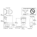 Kohler 3977-0 Wellworth Two-Piece Round-Front 1.6 Gpf Toilet With Class Five Flush Technology And Left-Hand Trip Lever 2
