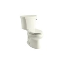 Kohler 3948-RA-96 Wellworth Two-Piece Elongated 1.28 Gpf Toilet With Class Five Flush Technology And Right-Hand Trip Lever 1