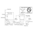 Kohler 3531-RA-0 Wellworth Pressure Lite Elongated 1.0 Gpf Toilet With Right-Hand Trip Lever Less Seat 2
