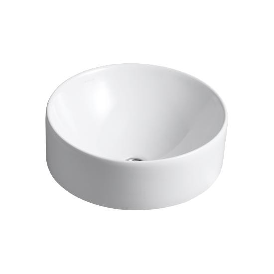 Kohler 14800-0 Vox Round Vessel Bathroom Sink 3