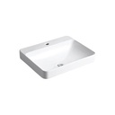 Kohler 2660-1-0 Vox Rectangle Vessel Bathroom Sink With Single Faucet Hole 1