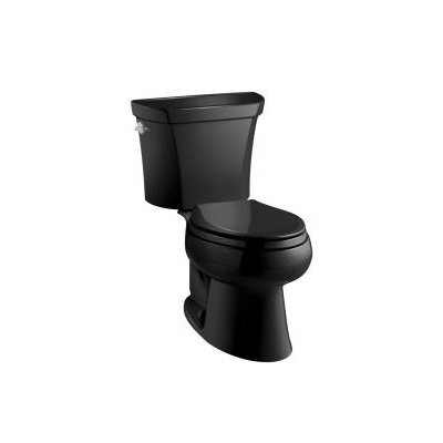 Kohler 3988-7 Wellworth Two-Piece Elongated Dual-Flush Toilet With Left-Hand Trip Lever 1