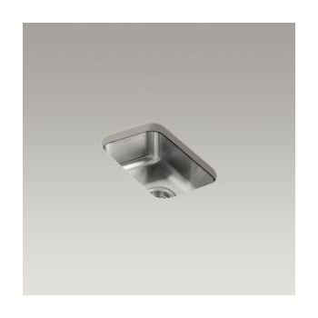 Kohler K3333 Undertone 10 x 17 Small Undermount Single Bowl Kitchen Sink 1