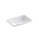 Kohler 2214-0 Ladena 20-7/8 X 14-3/8 X 8-1/8 Under-Mount Bathroom Sink 1