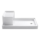 Kohler 1978-0 Tresham 60 X 36 Receptor With Integral Seat And Right-Hand Drain 3