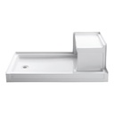 Kohler 1979-0 Tresham 60 X 36 Receptor With Integral Seat And Left-Hand Drain 3
