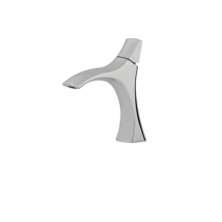 Aquabrass 98014 Stiletto Single Hole Lavatory Faucet Polished Chrome 1