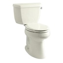 Kohler 3713-RA-96 Highline Classic Comfort Height Two-Piece Elongated 1.28 Gpf Toilet With Class Five Flush Technology And Right-Hand Trip Lever 1