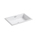 Kohler 2297-G-0 Kathryn 23-7/8 X 15-5/8 X 6-1/4 Under-Mount Bathroom Sink With Glazed Underside 1