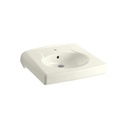 Kohler 1997-1-96 Brenham Wall-Mount Lavatory With Single-Hole Faucet Drilling Less Soap Dispenser Hole 1