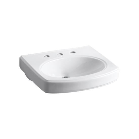 Kohler 2028-8-0 Pinoir Lavatory Basin With 8 Centers 1