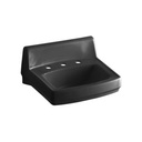 Kohler 2030-7 Greenwich 20-3/4 X 18-1/4 Wall-Mount/Concealed Arm Carrier Bathroom Sink With Widespread Faucet Holes 1