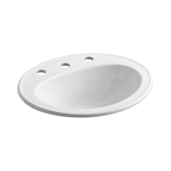 Kohler 2196-8-0 Pennington Self-Rimming Lavatory With 8 Centers 1