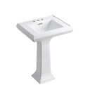 Kohler 2238-4-0 Memoirs Pedestal Lavatory With 4 Centers And Classic Design 1