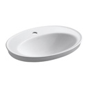 Kohler 2075-1-0 Serif Self-Rimming Lavatory With Single-Hole Faucet Drilling 1