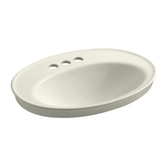 Kohler 2075-4-96 Serif Self-Rimming Lavatory With 4 Centers 1