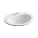 Kohler 2196-4-0 Pennington Self-Rimming Lavatory With 4 Centers 1
