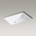 Kohler 2215-0 Ladena 23-1/4 X 16-1/4 X 8-1/8 Under-Mount Bathroom Sink 1