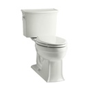 Kohler 3551-NY Archer Comfort Height Two-Piece Elongated 1.28 Gpf Toilet With Aquapiston Flush Technology 1