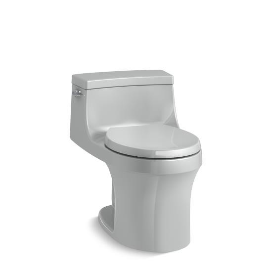 Kohler 4007-95 San Souci One-Piece Round-Front 1.28 Gpf Toilet With Aquapiston Flushing Technology 1