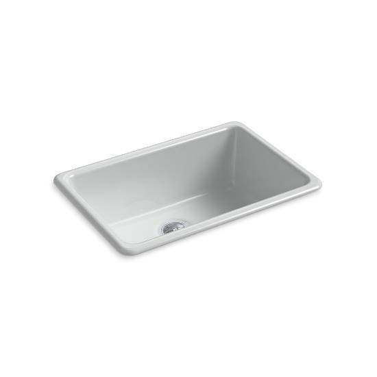 Kohler 5708-95 Iron/Tones 27 X 18-3/4 X 9-5/8 Top-/Under-Mount Single-Bowl Kitchen Sink 1