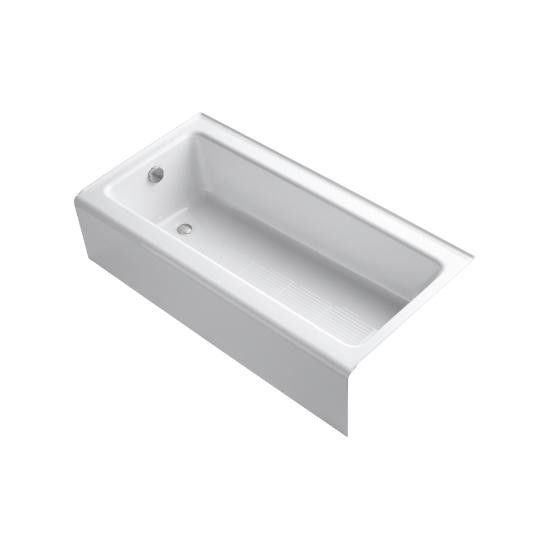 Kohler 837-0 Bellwether 60 X 30 Alcove Bath With Integral Apron And Left-Hand Drain 1