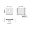 ACO 37229 All Stainless Steel Showerpoint Drain Tile Insert Non-Locking 2