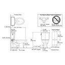 Kohler 3551-0 Archer Comfort Height Two-Piece Elongated 1.28 Gpf Toilet With Aquapiston Flush Technology 3