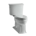 Kohler 3551-95 Archer Comfort Height Two-Piece Elongated 1.28 Gpf Toilet With Aquapiston Flush Technology 1