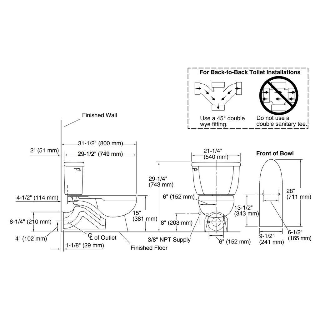 Kohler 3554-0 Barrington 1.6 Gpf Pressure Lite Elongated Toilet 2