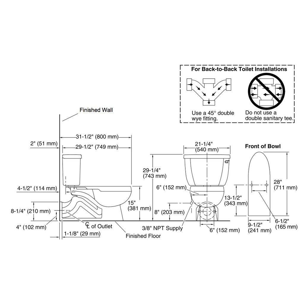 Kohler 3554-RA-0 Barrington1.6 Gpf Pressure Lite Toilet With Right-Hand Trip Lever 2