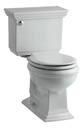Kohler 3933-95 Memoirs Stately Comfort Height Two-Piece Round-Front 1.28 Gpf Toilet With Aquapiston Flush Technology And Left-Hand Trip Lever 1