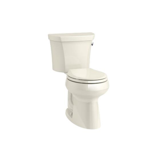 Kohler 5481-RA-96 Highline Comfort Height Two-Piece Round-Front 1.28 Gpf Toilet With Class Five Flush Technology And Right-Hand Trip Lever 1