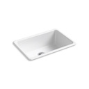 Kohler 5708-0 Iron/Tones 27 X 18-3/4 X 9-5/8 Top-/Under-Mount Single-Bowl Kitchen Sink 1