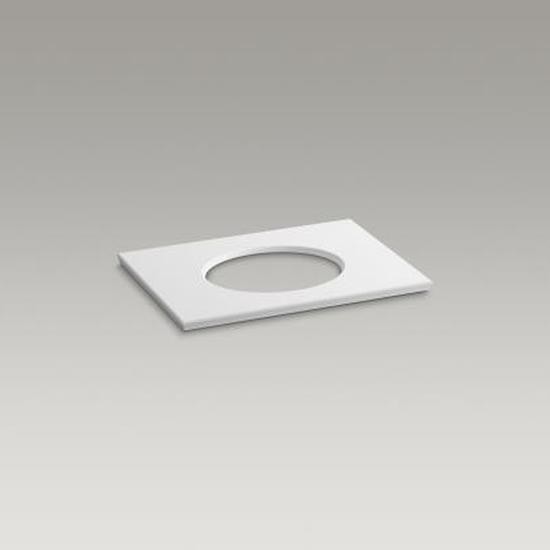 Kohler 5422-S33 Solid/Expressions 31 Vanity Top With Single Verticyl Oval Cutout 1