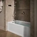 Kohler 1123-LA-0 Archer 60 X 32 Alcove Bath With Integral Apron Integral Flange And Left-Hand Drain 1