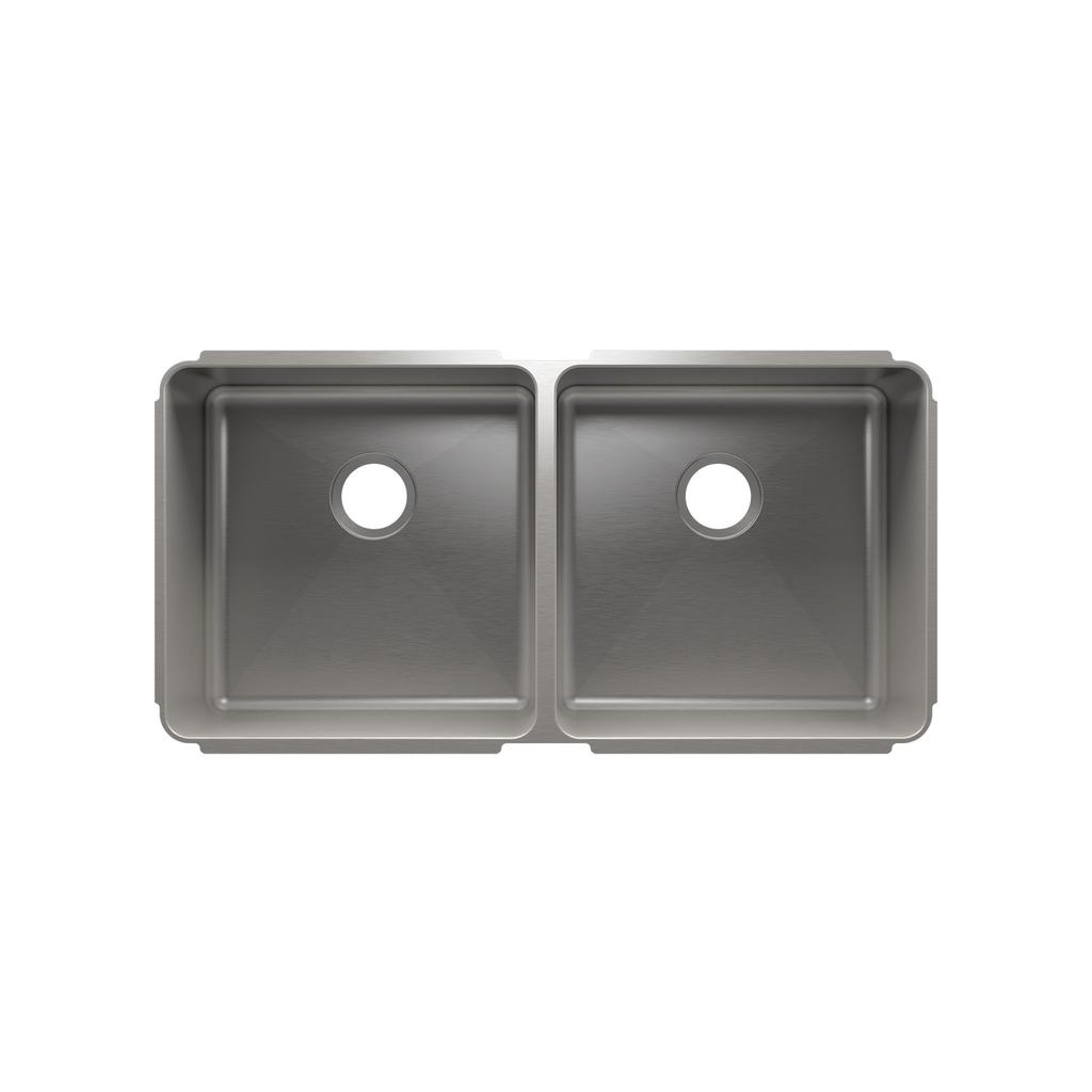 Julien 003238 Classic Sink Undermount Double L18X18X10 R18X18X10 1
