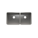 Julien 003947 J7 Sink Undermount Double L18X16X8 R15X16X8 1