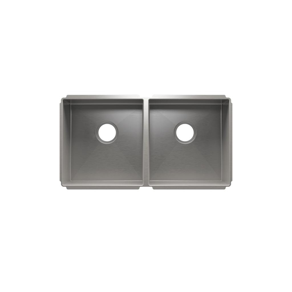 Julien 003987 J7 Sink Undermount Double L15X16X8 R15X16X8 1