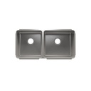 Julien 003249 Classic Sink Undermount Double L15X16X8 R18X16X10 1