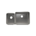 Julien 003241 Classic Sink Undermount Double L12X16X8 R21X18X10 1